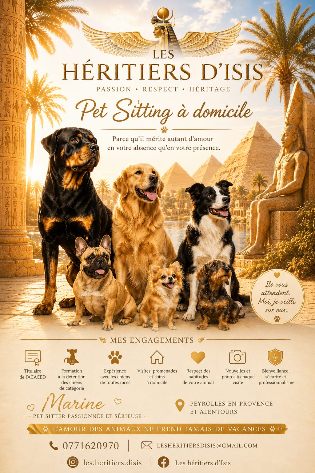Guerrini Marine , dogsitter à Peyrolles-en-Provence